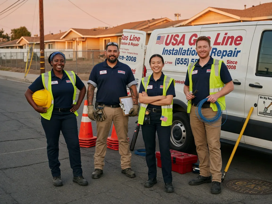 Gas Line Installation company in Plevna, MT
